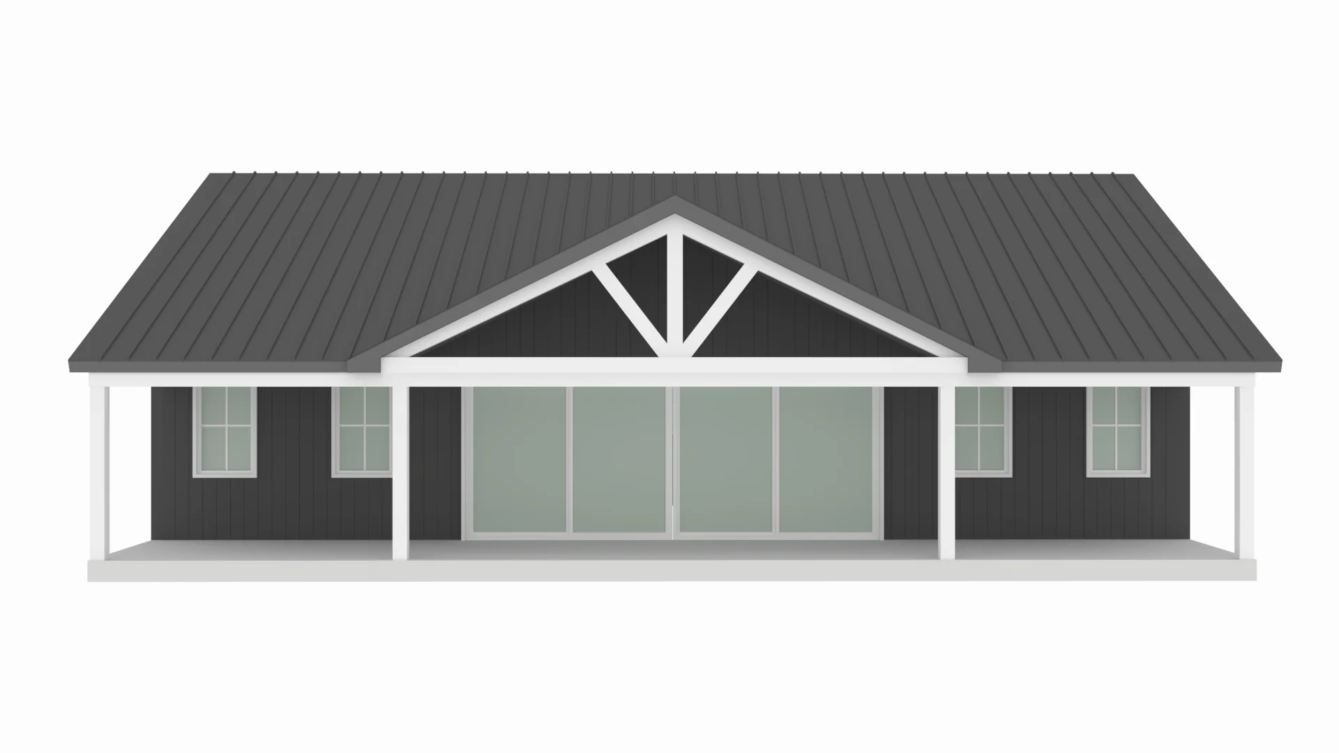 PL-61101-C Casey Barndominium House Plan - Image 9
