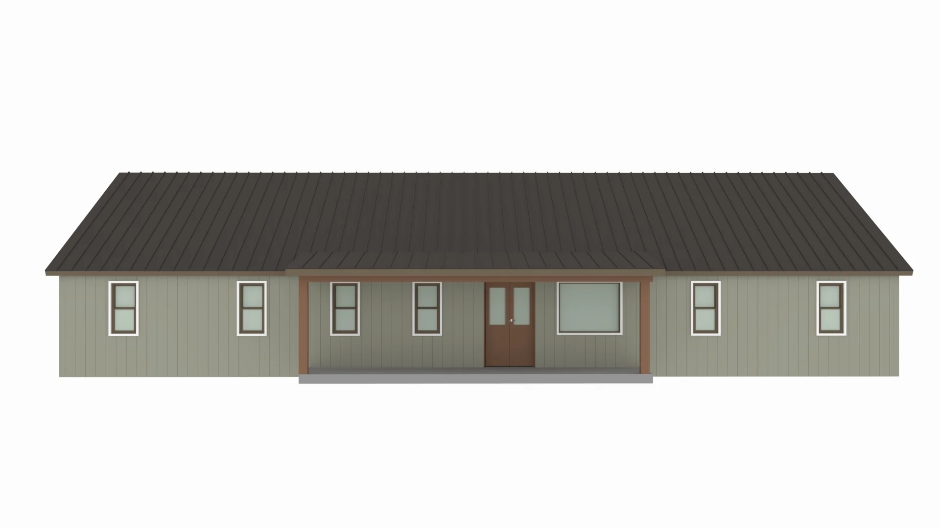 PL-61302-A Adam Barndominium House Plan - Image 7