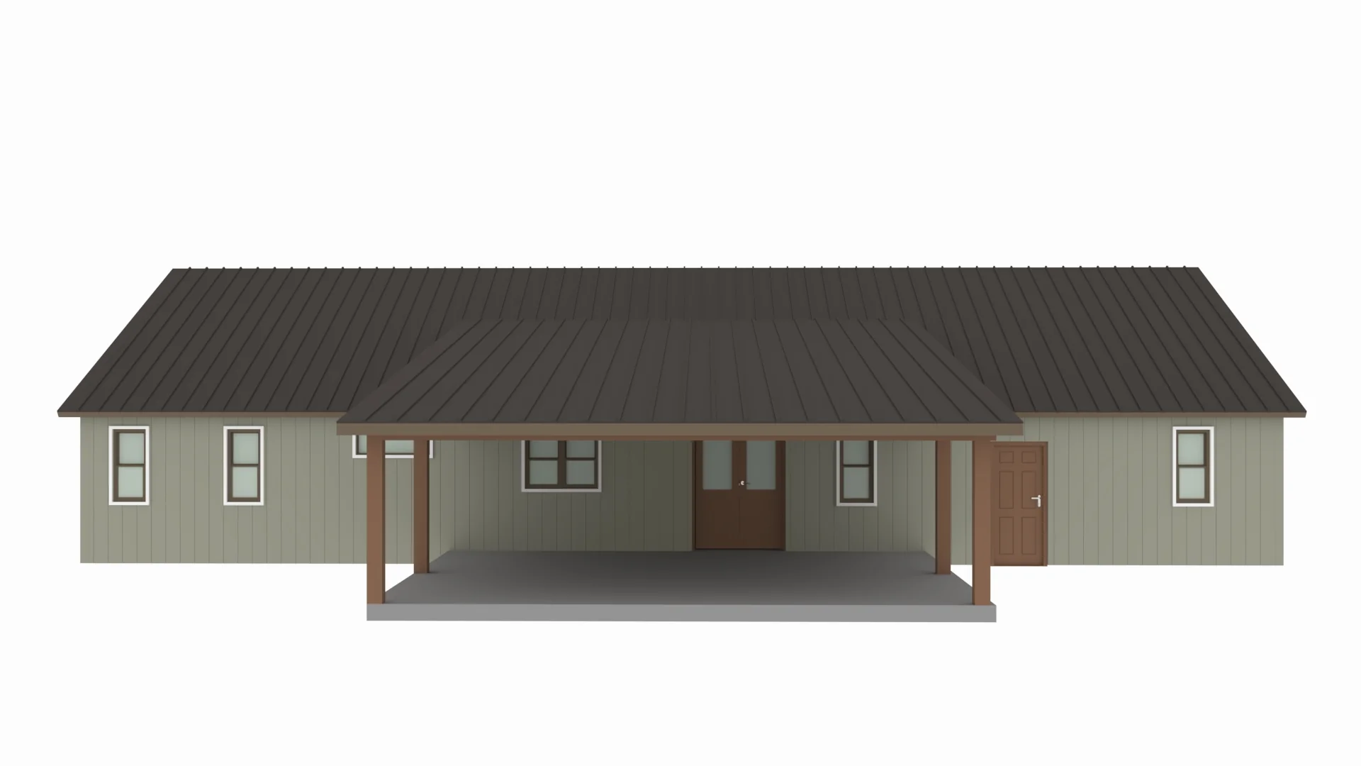 PL-61302-A Adam Barndominium House Plan - Image 9