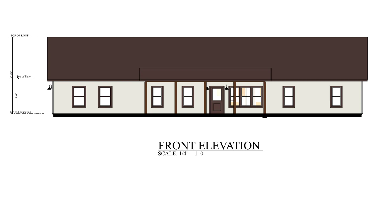 PL-61302 Barfield Barndominium House Plans - Image 19
