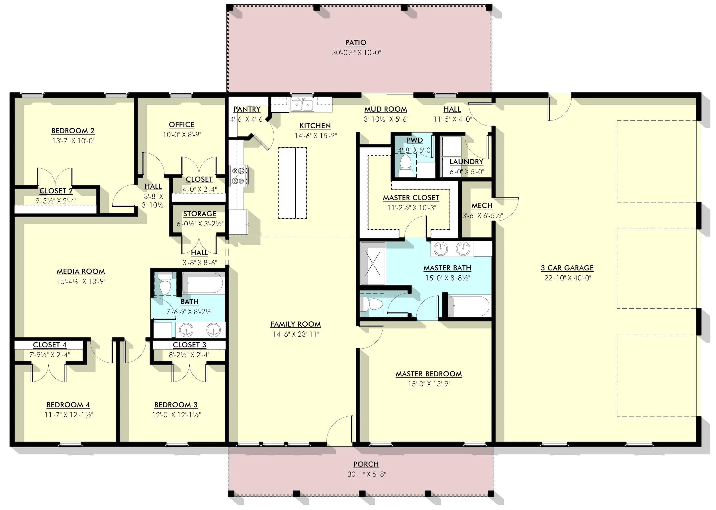 PL-61302-F Francis Barndominium House Plans - Image 15
