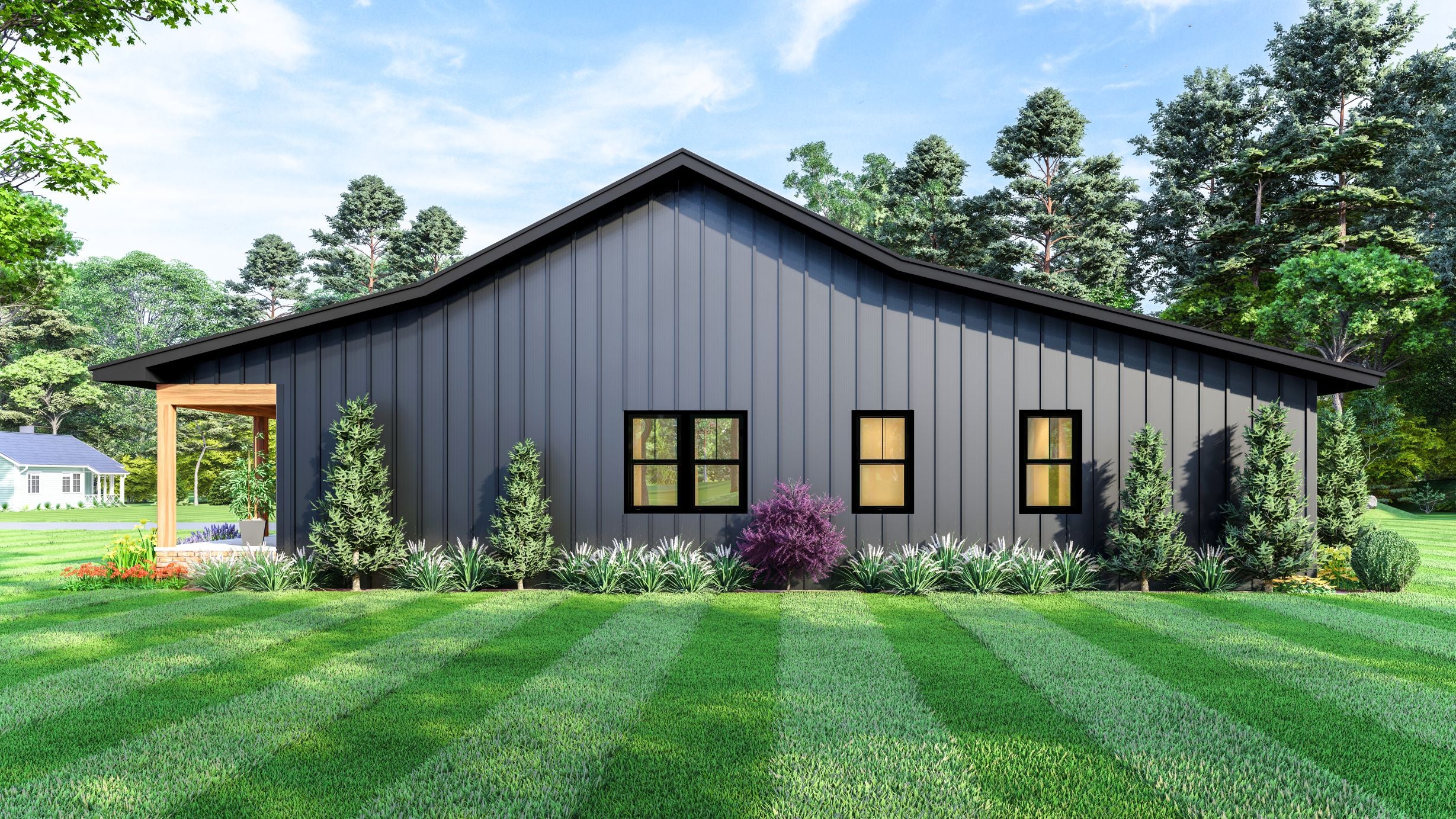 PL-61313-B Barbour Barndominium House Plan - Image 5