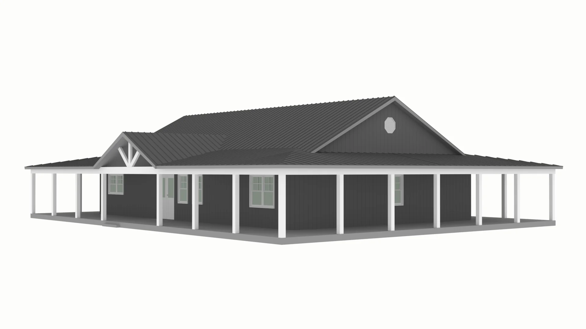 PL-61313-C Cherry Barndominium House Plan - Image 8