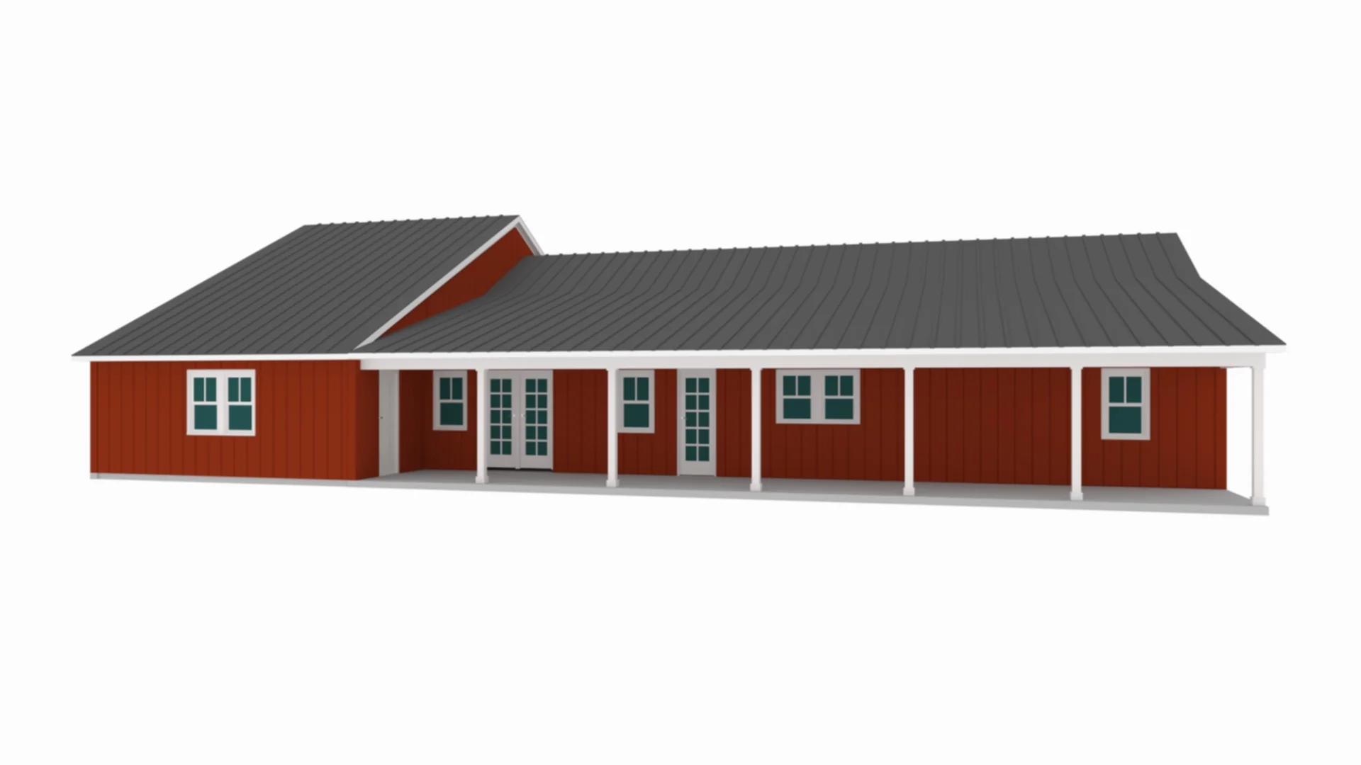 PL-61313-F Fox Barndominium House Plan - Image 8