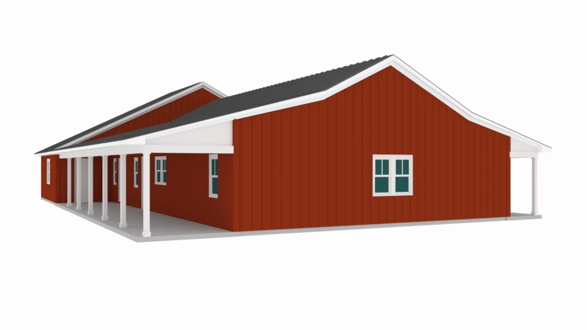 PL-61313-F Fox Barndominium House Plan - Image 9