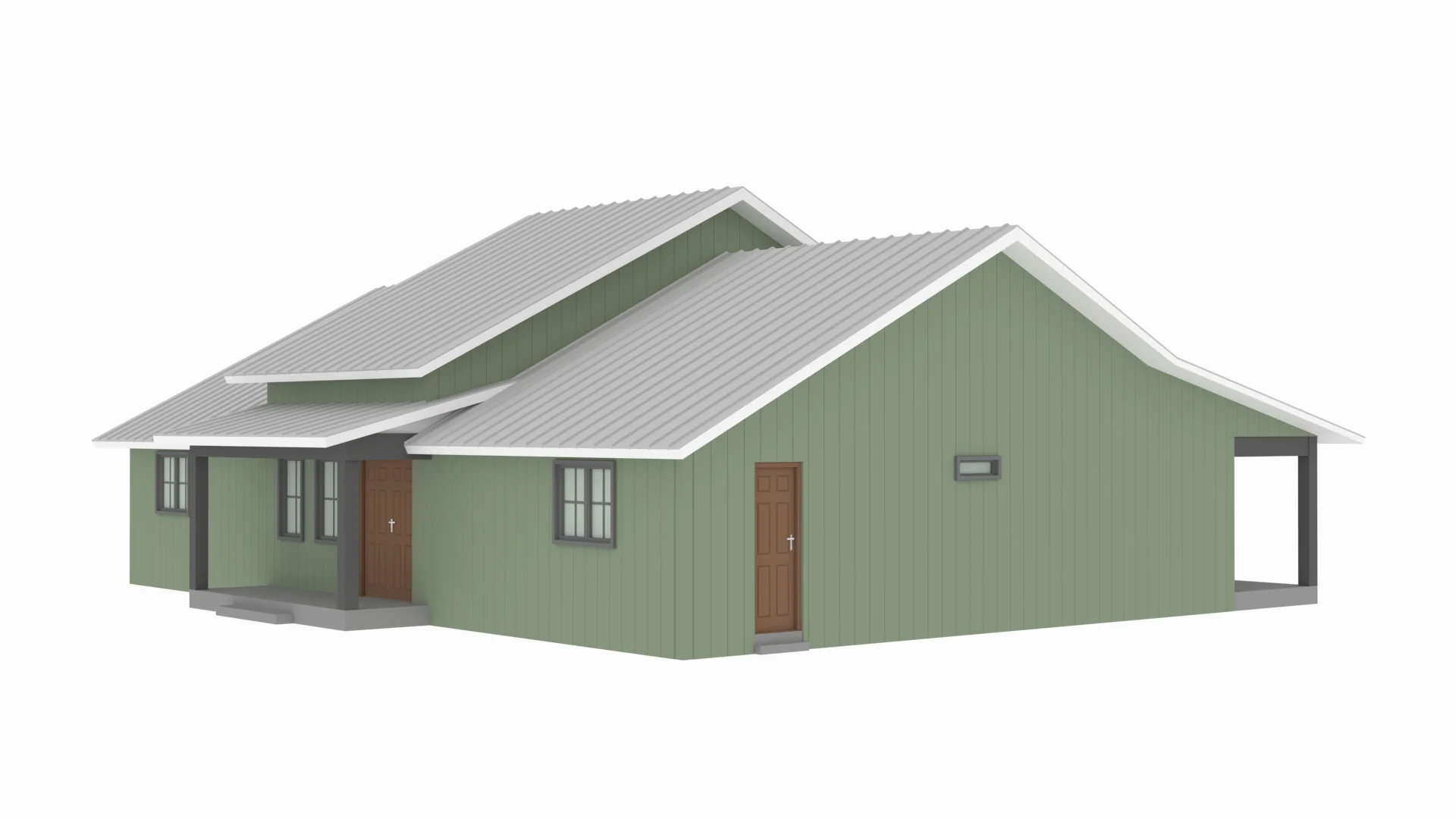 PL-61313-H Hailey Barndominium House Plan - Image 10