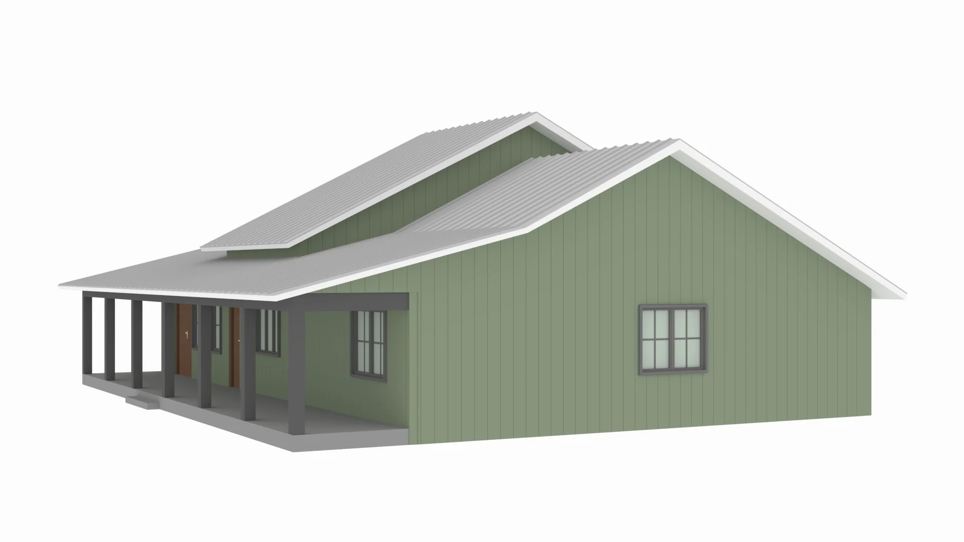 PL-61313-H Hailey Barndominium House Plan - Image 12