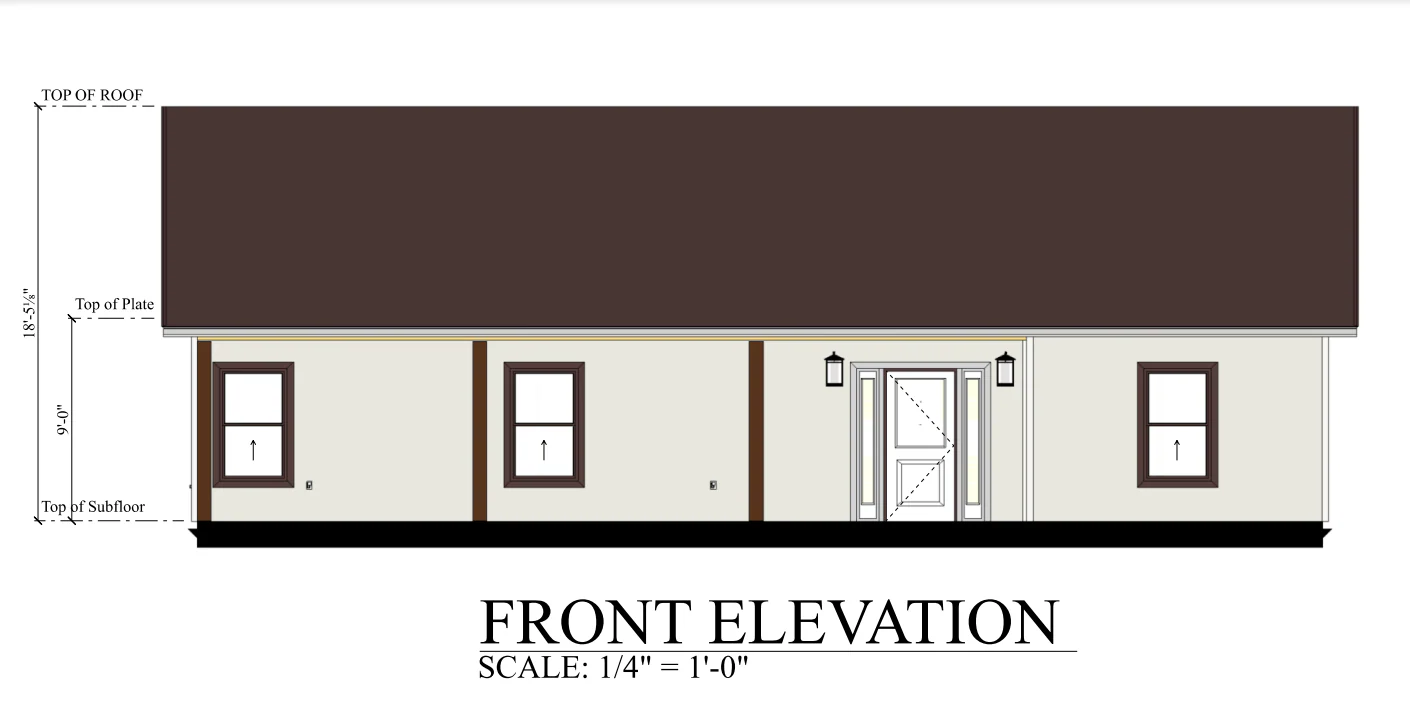 PL-61704 Milan Barndominium House Plan - Image 5