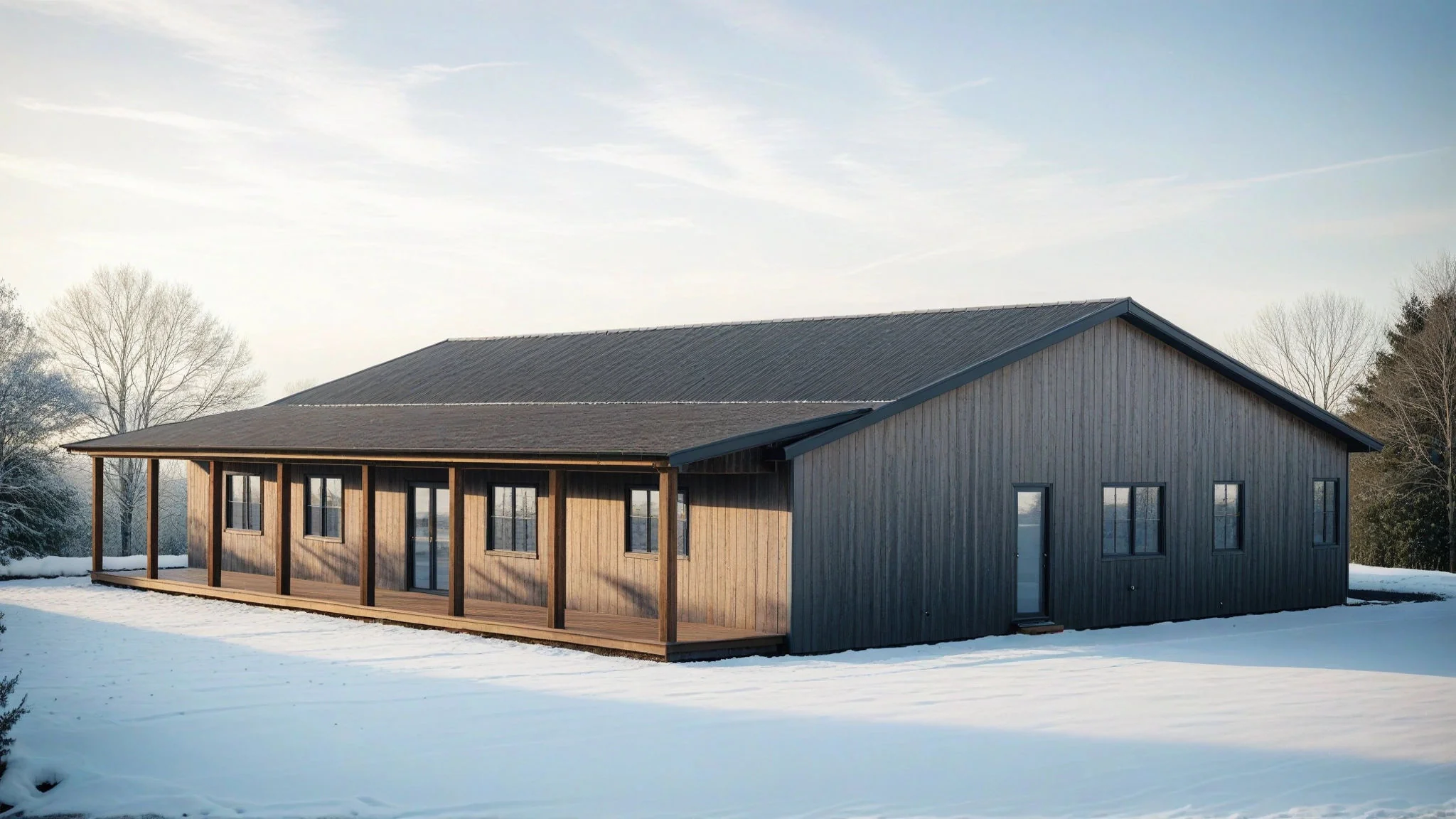 PL-61708-C Colby Barndominium House Plan - Image 3