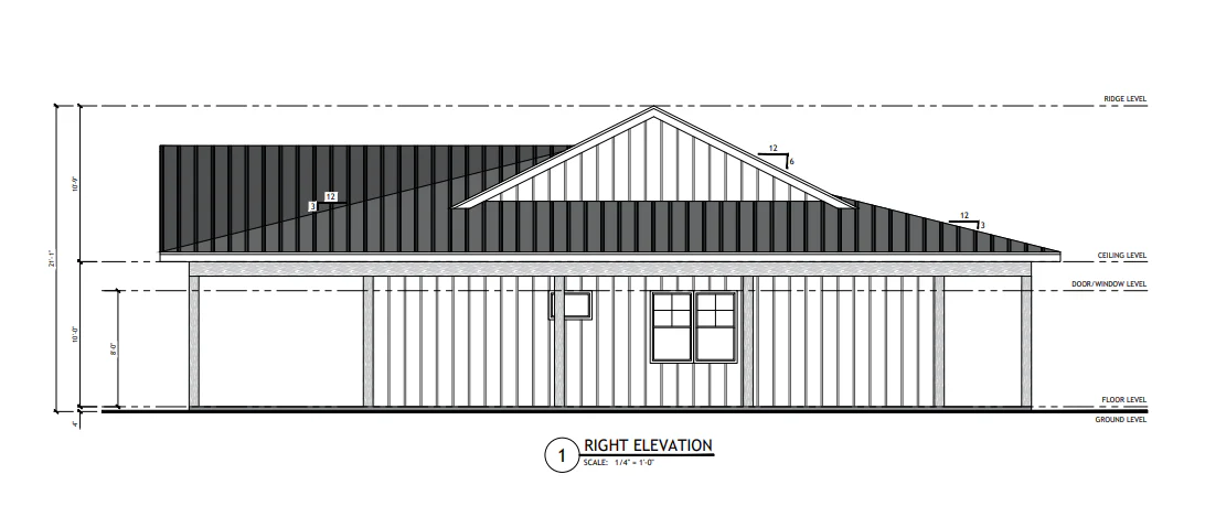 PL-61901 Athena Barndominium House Plan - Image 17