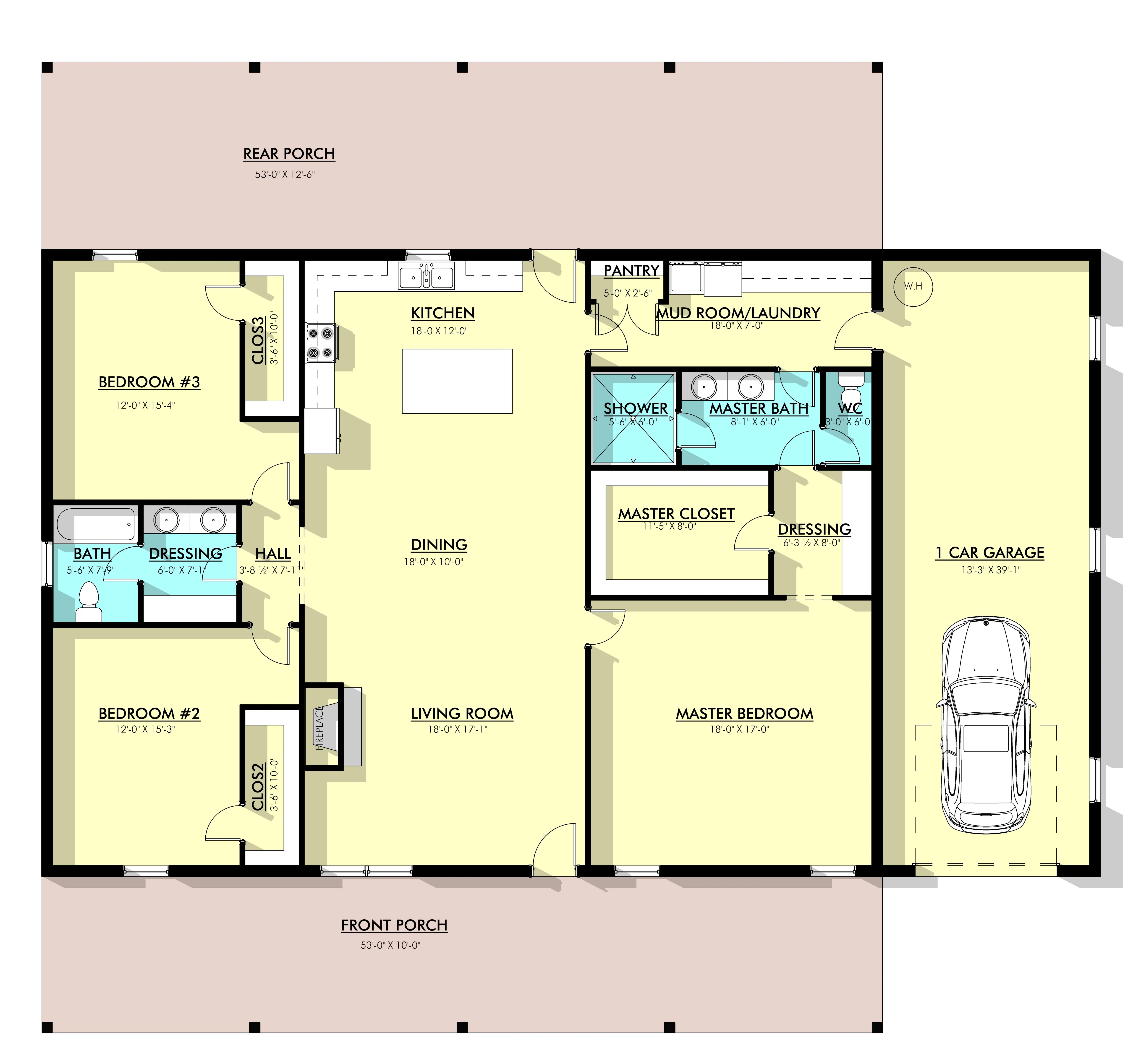 PL-62001-G Barndominium House Plan - Image 8