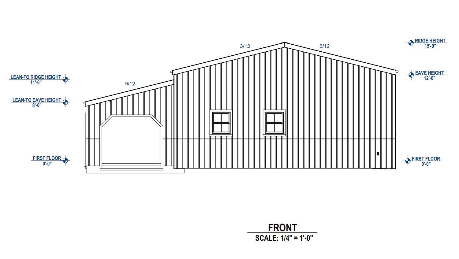 PL-62003 Duke Barndominium House Plan - Image 4