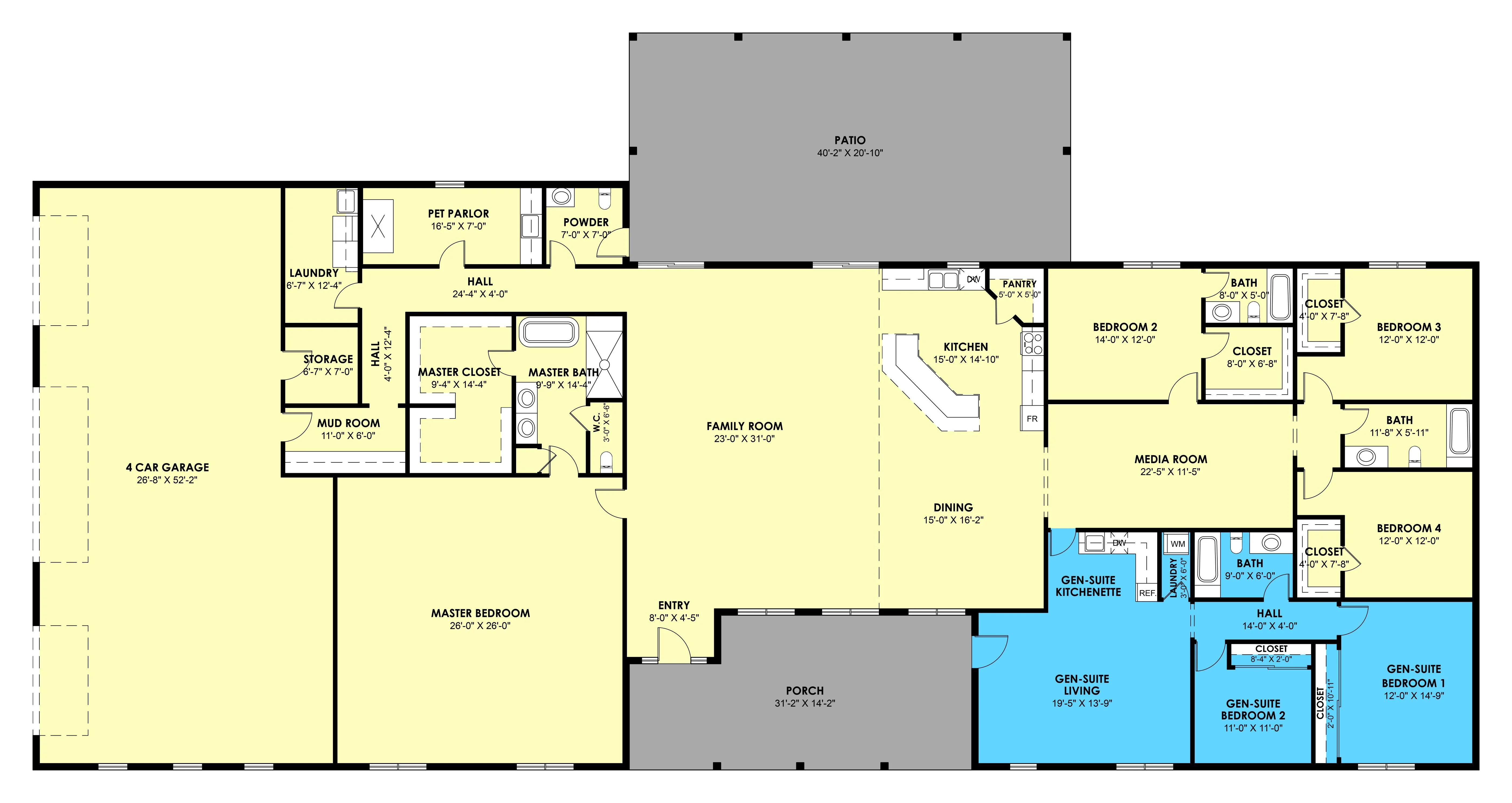 PL-62103-GS Barndominium House Plan - Image 3