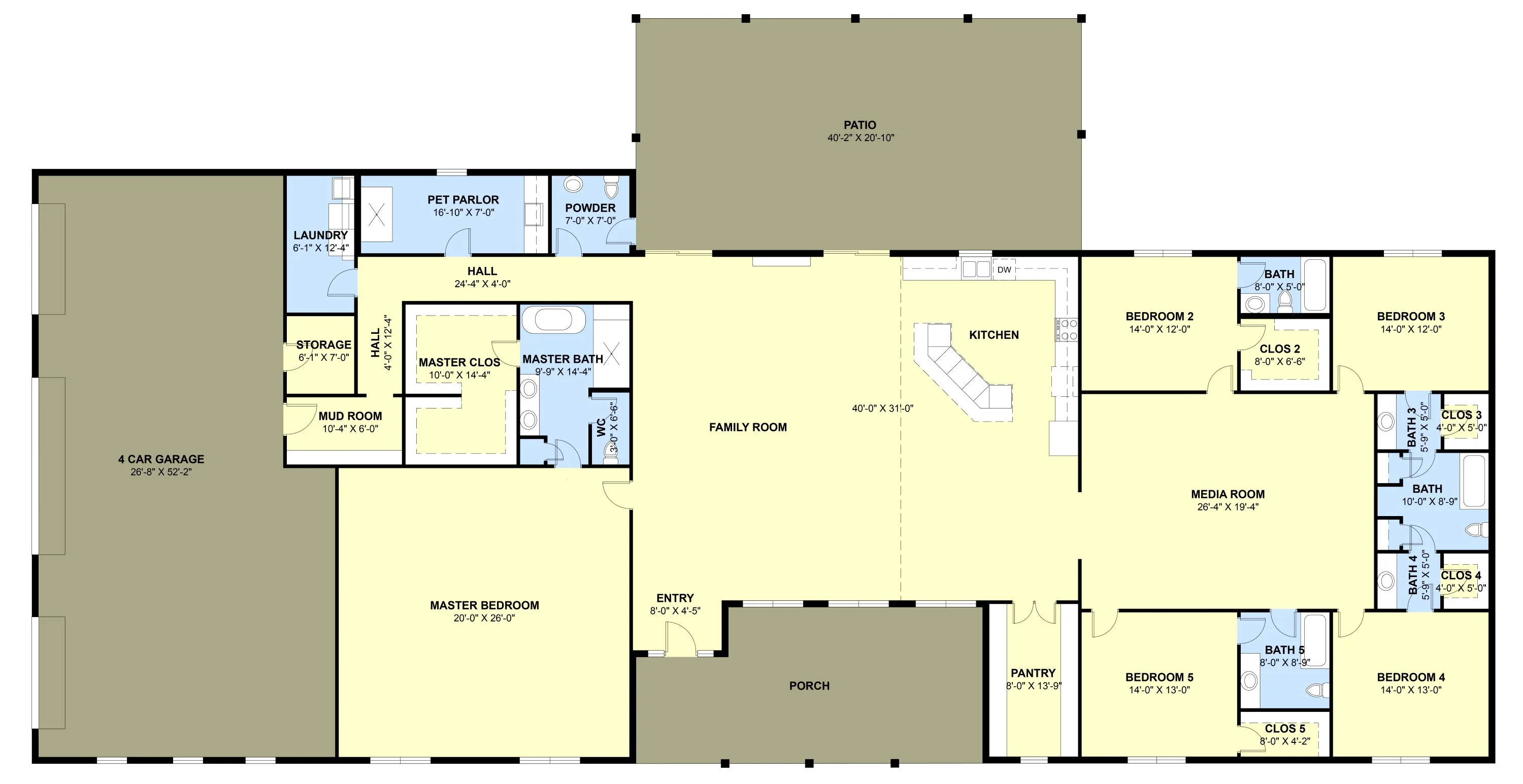 PL-62103 Willow Barndominium House Plans - Image 12
