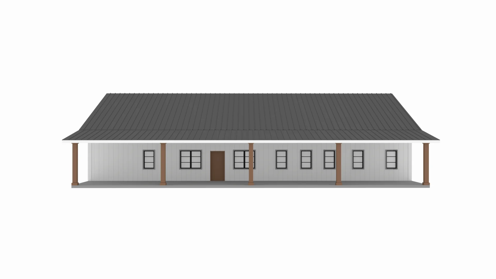 PL-62203 Underwood Barndominium House Plans - Image 3