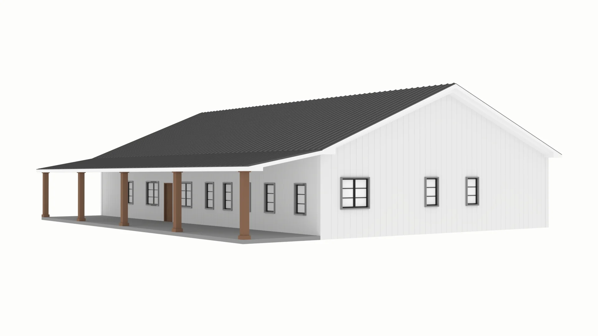 PL-62203 Underwood Barndominium House Plans - Image 5