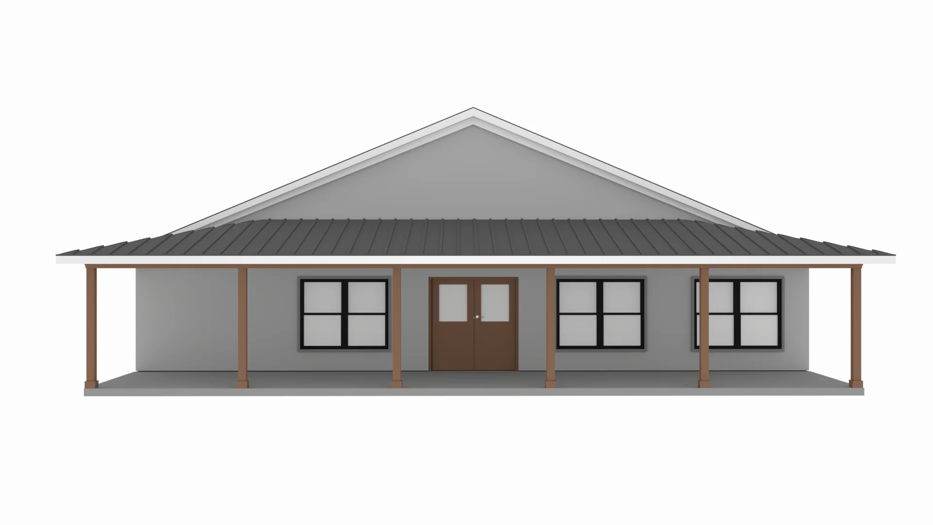 PL-62205 Whiting Barndominium House Plan - Image 3