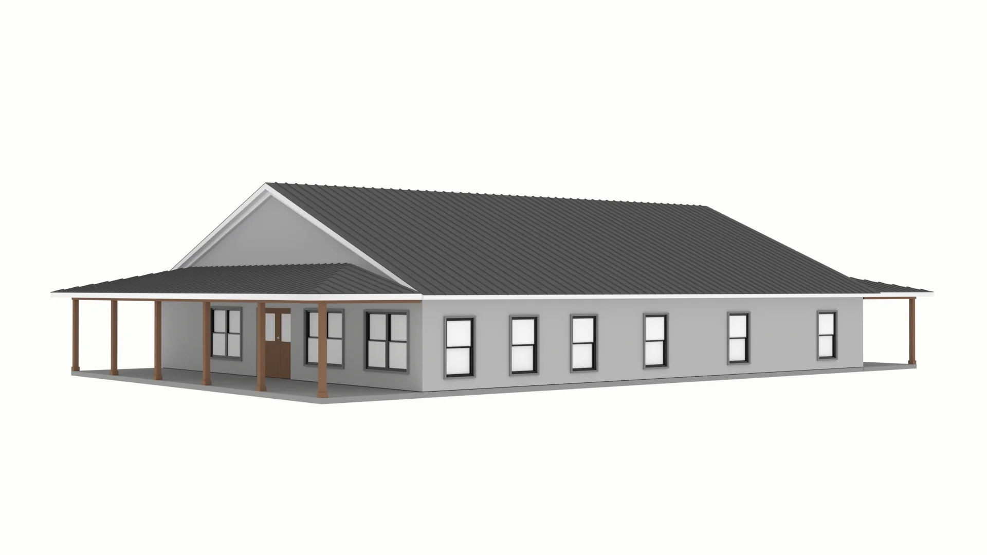PL-62205 Whiting Barndominium House Plan - Image 4