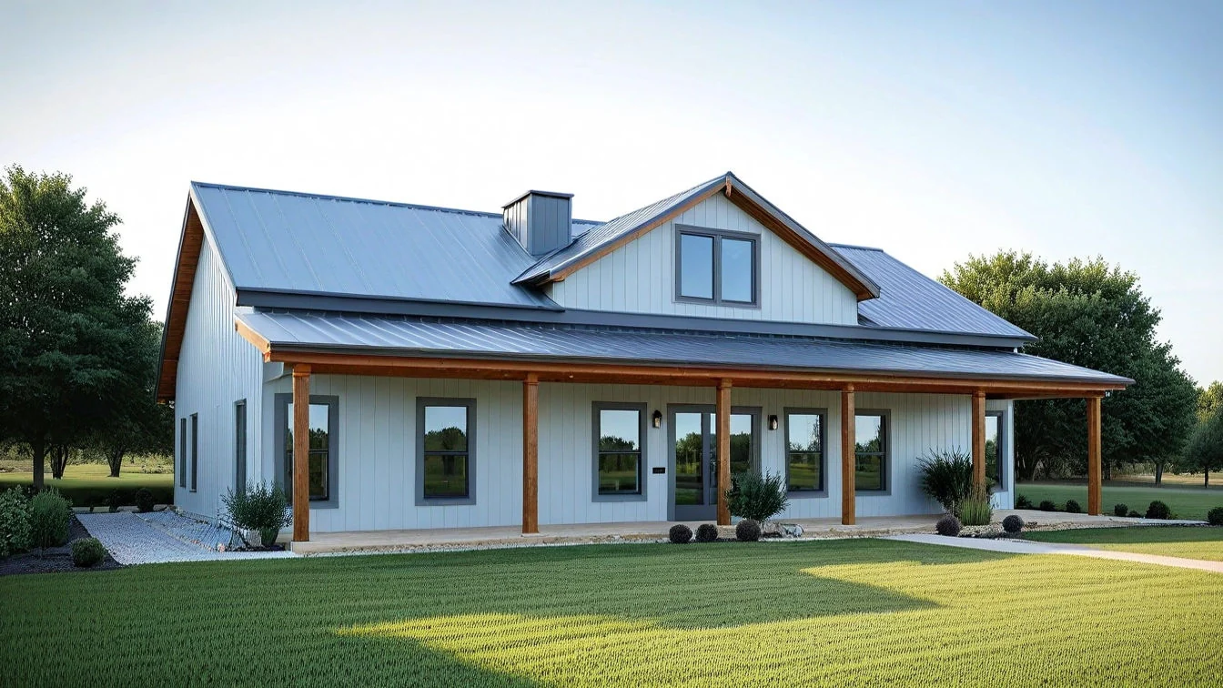 PL-62301 Luna Barndominium House Plan - Image 4