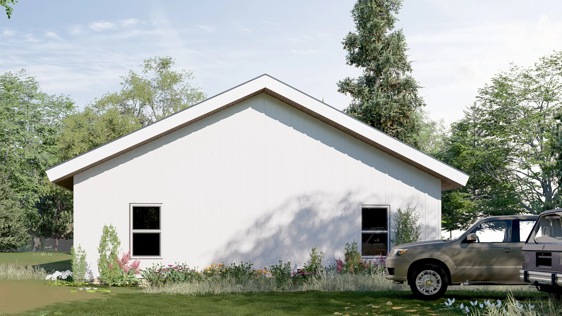 PL-62302 Greenway Barndominium House Plans - Image 4