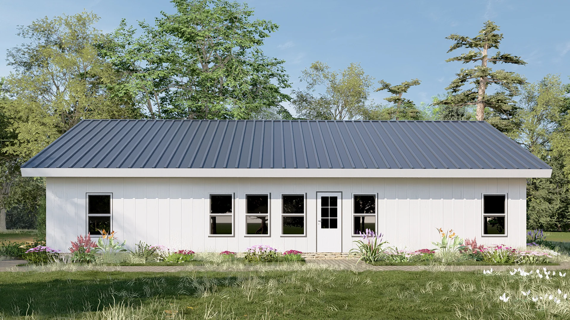 PL-62302 Greenway Barndominium House Plans - Image 6