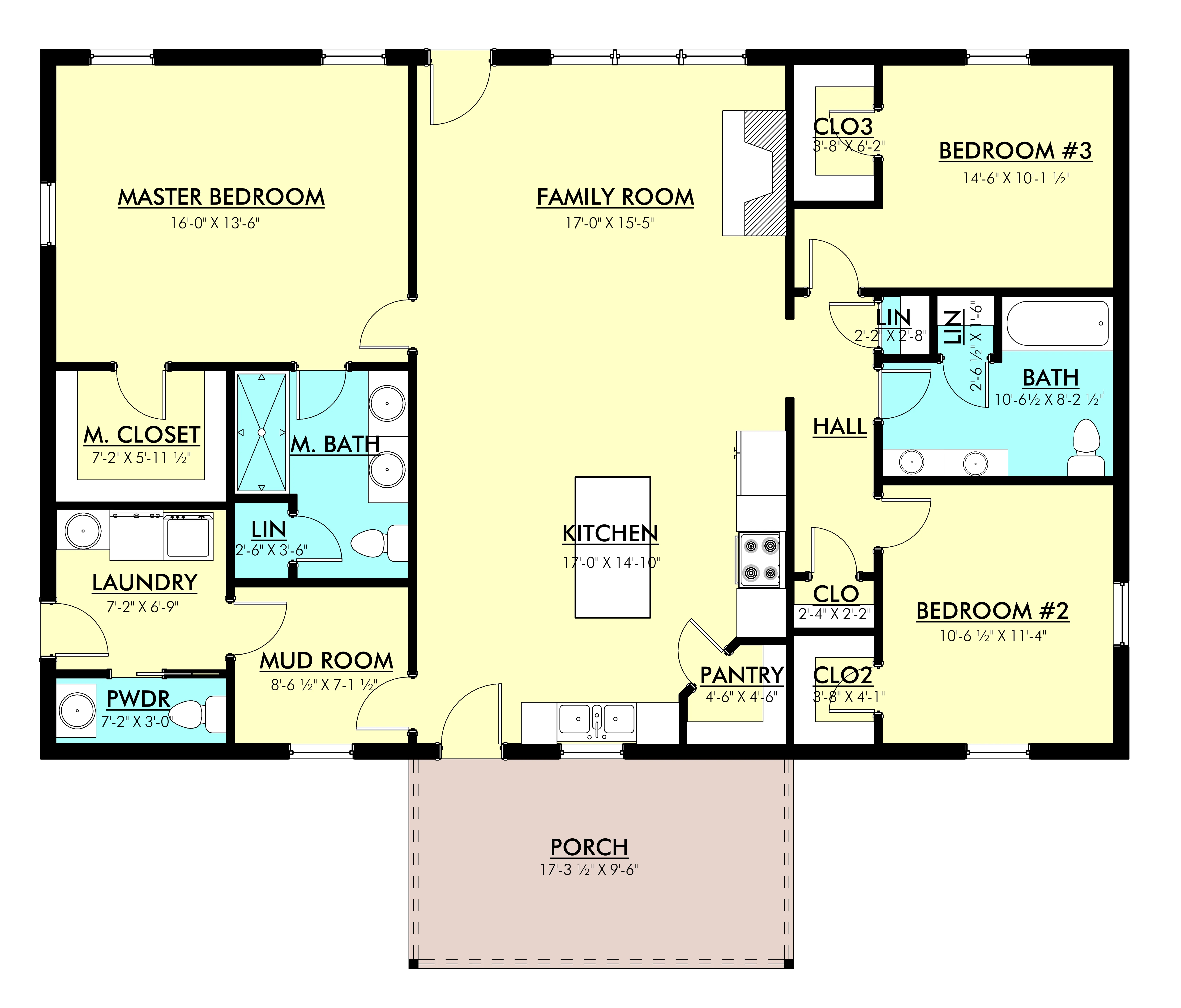 PL-62303 Gorefield Barndominium House Plans - Image 17