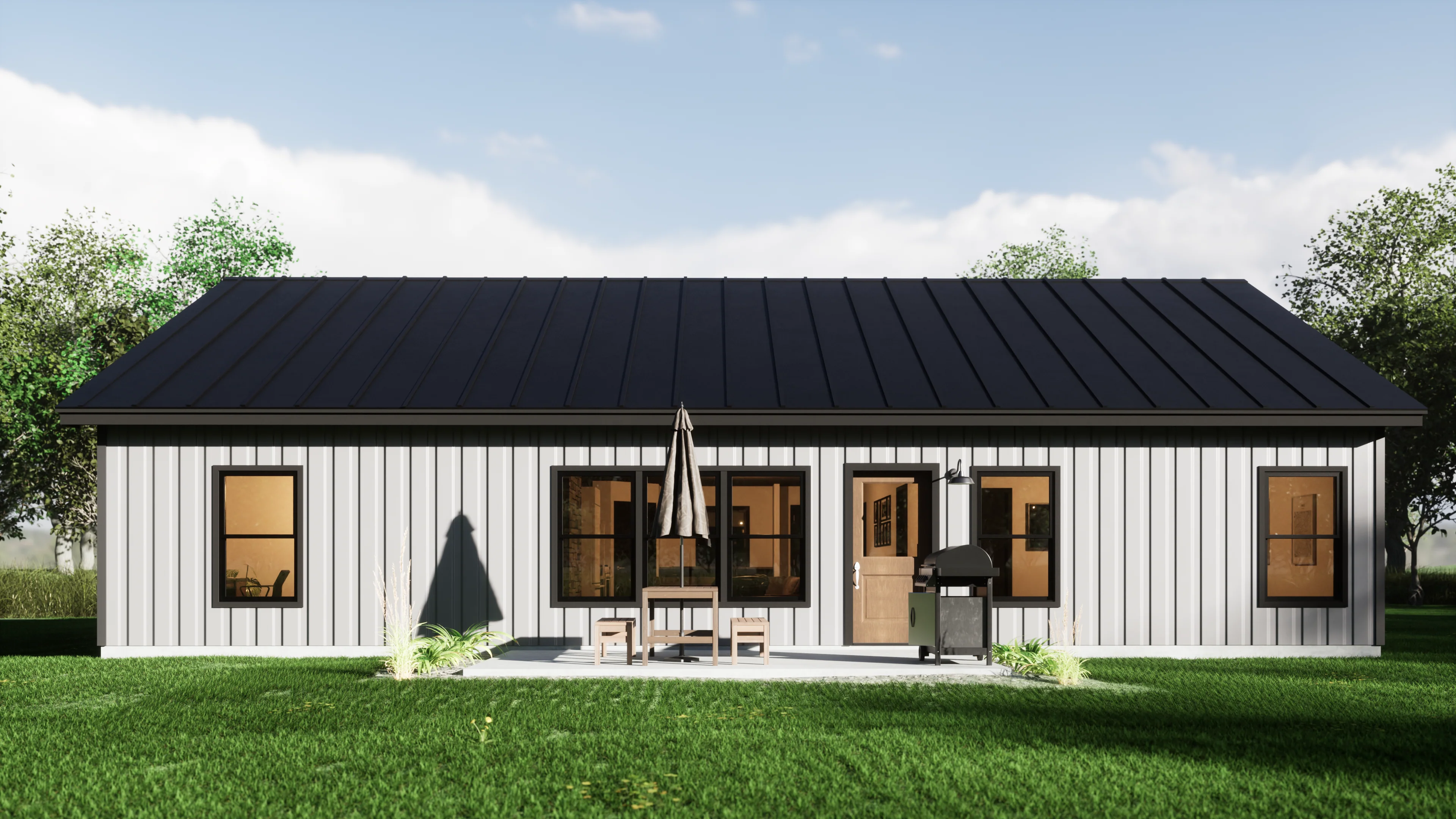 PL-62303 Gorefield Barndominium House Plans - Image 5