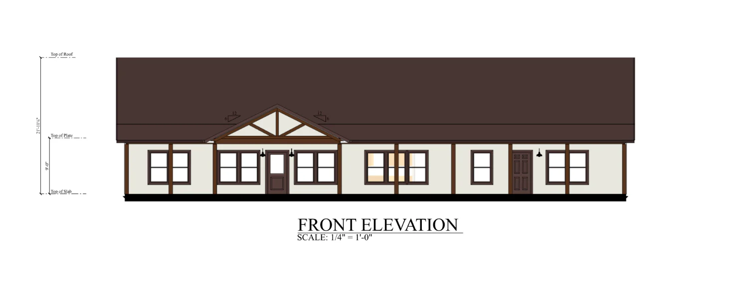 PL-62307 Sunnyside Barndominium House Plans - Image 5