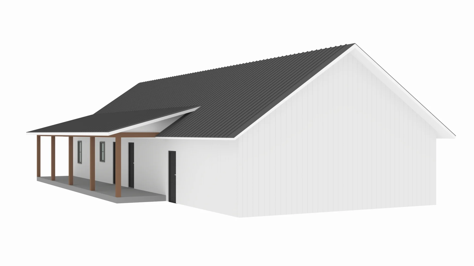 PL-62313-C Christopher Barndominium House Plan - Image 10