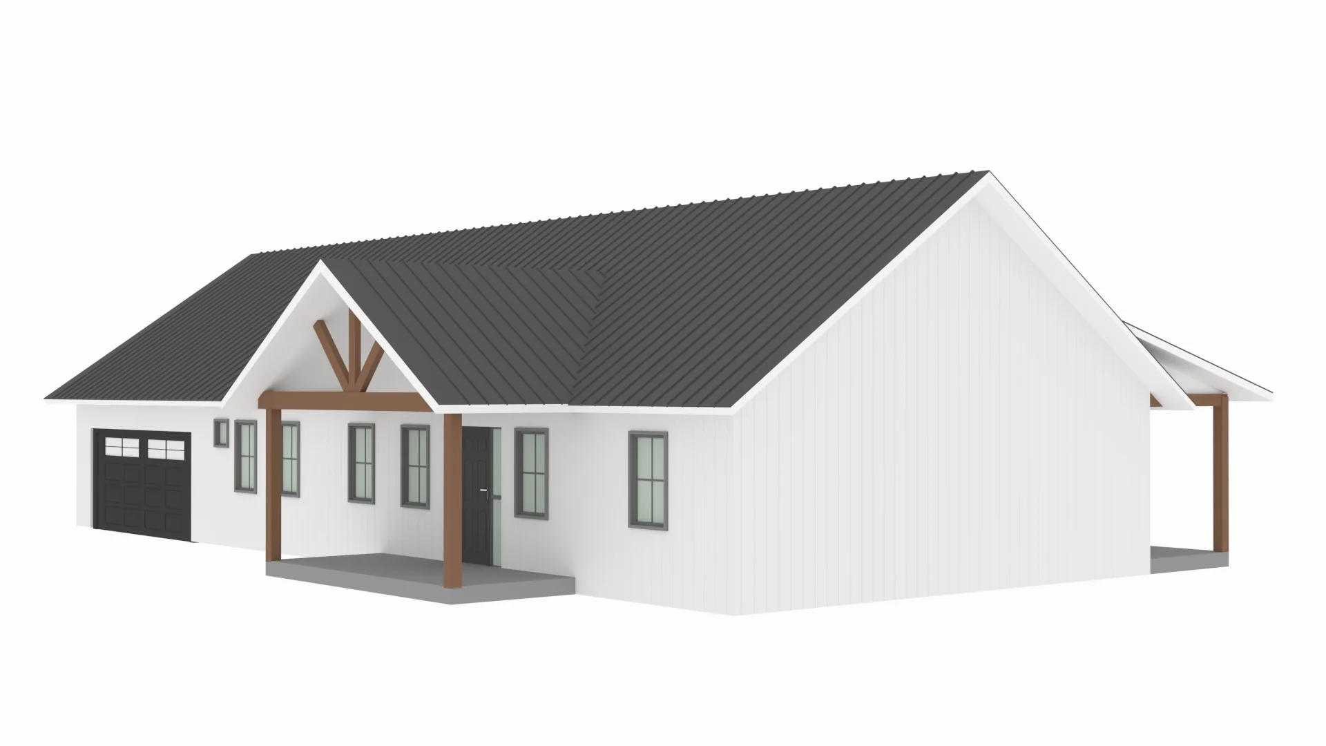 PL-62313-C Christopher Barndominium House Plan - Image 8