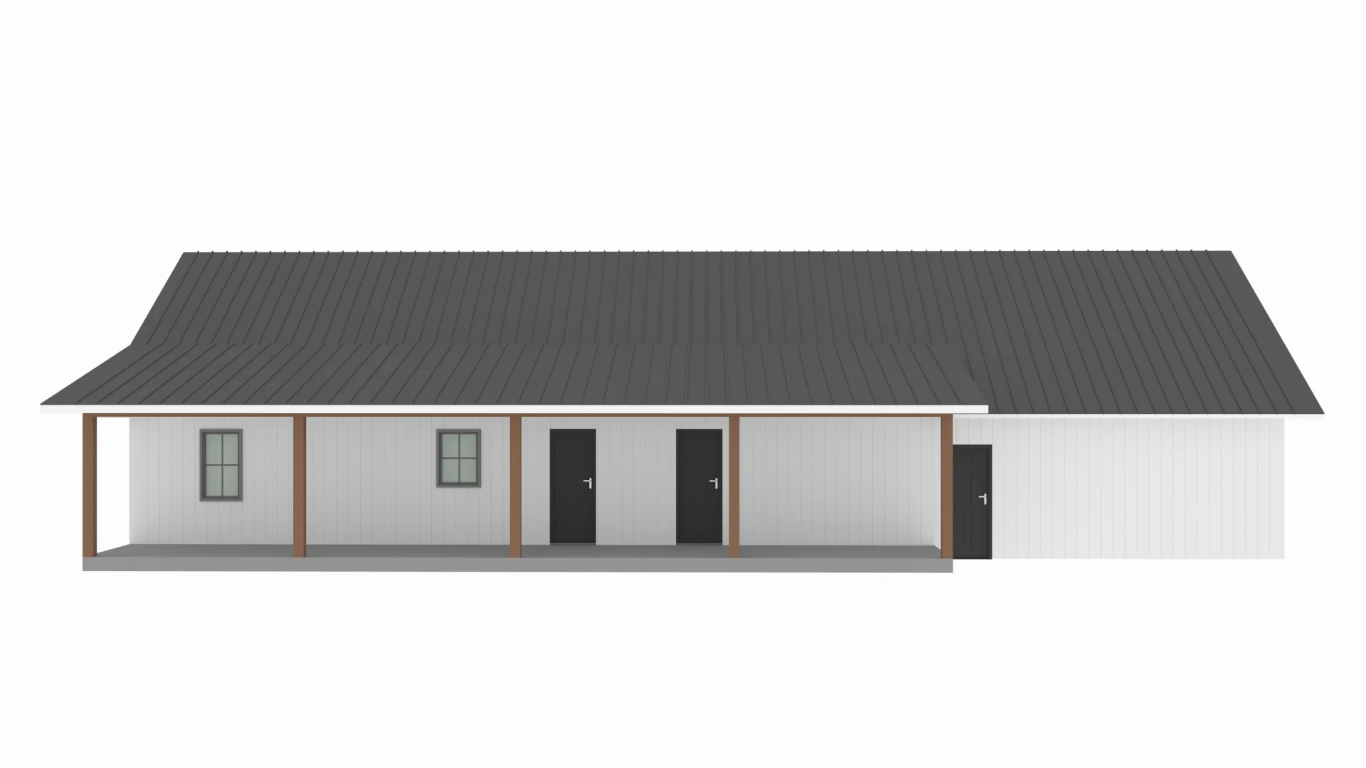 PL-62313-C Christopher Barndominium House Plan - Image 9