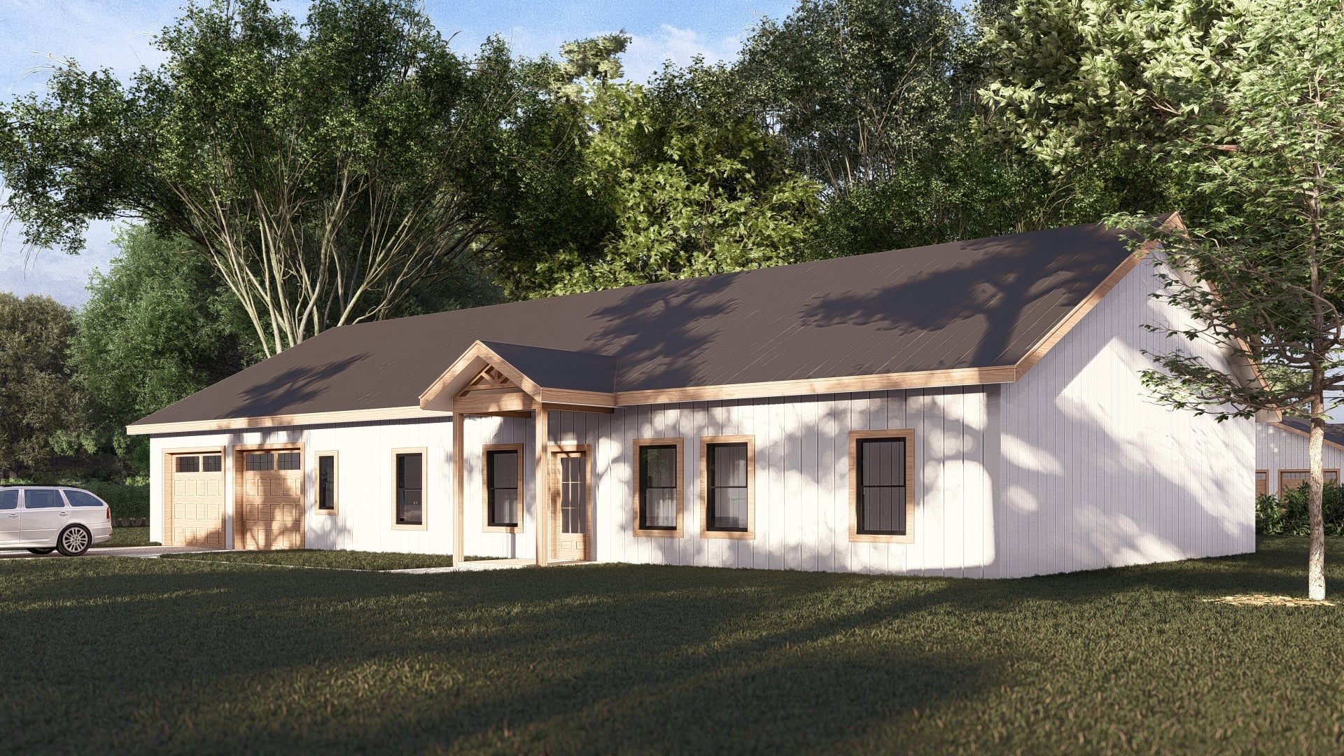 PL-62313 Dalton Barndominium House Plans - Image 3