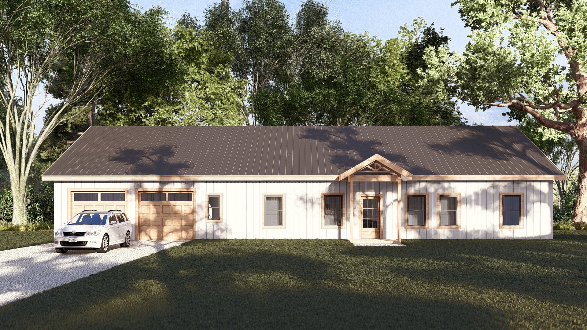 PL-62313 Dalton Barndominium House Plans - Image 4