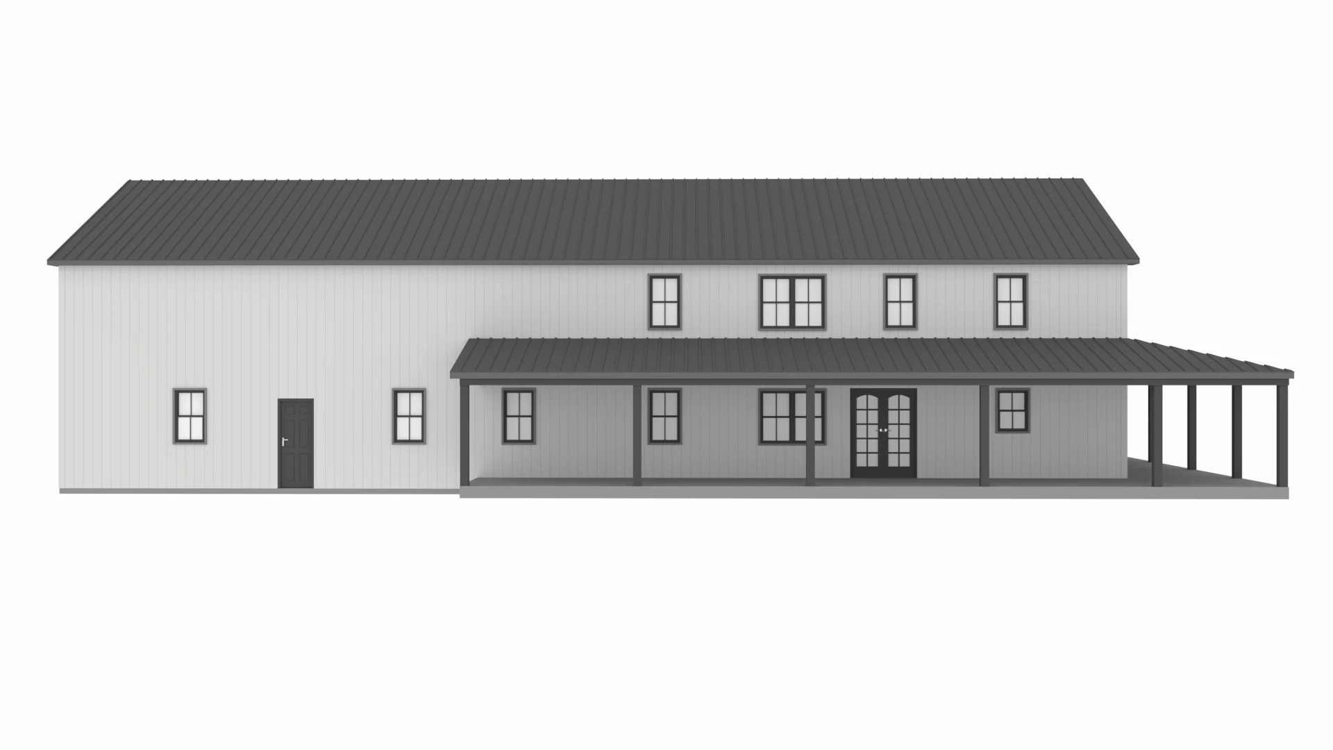 PL-62324 Milford Barndominium House Plan - Image 11