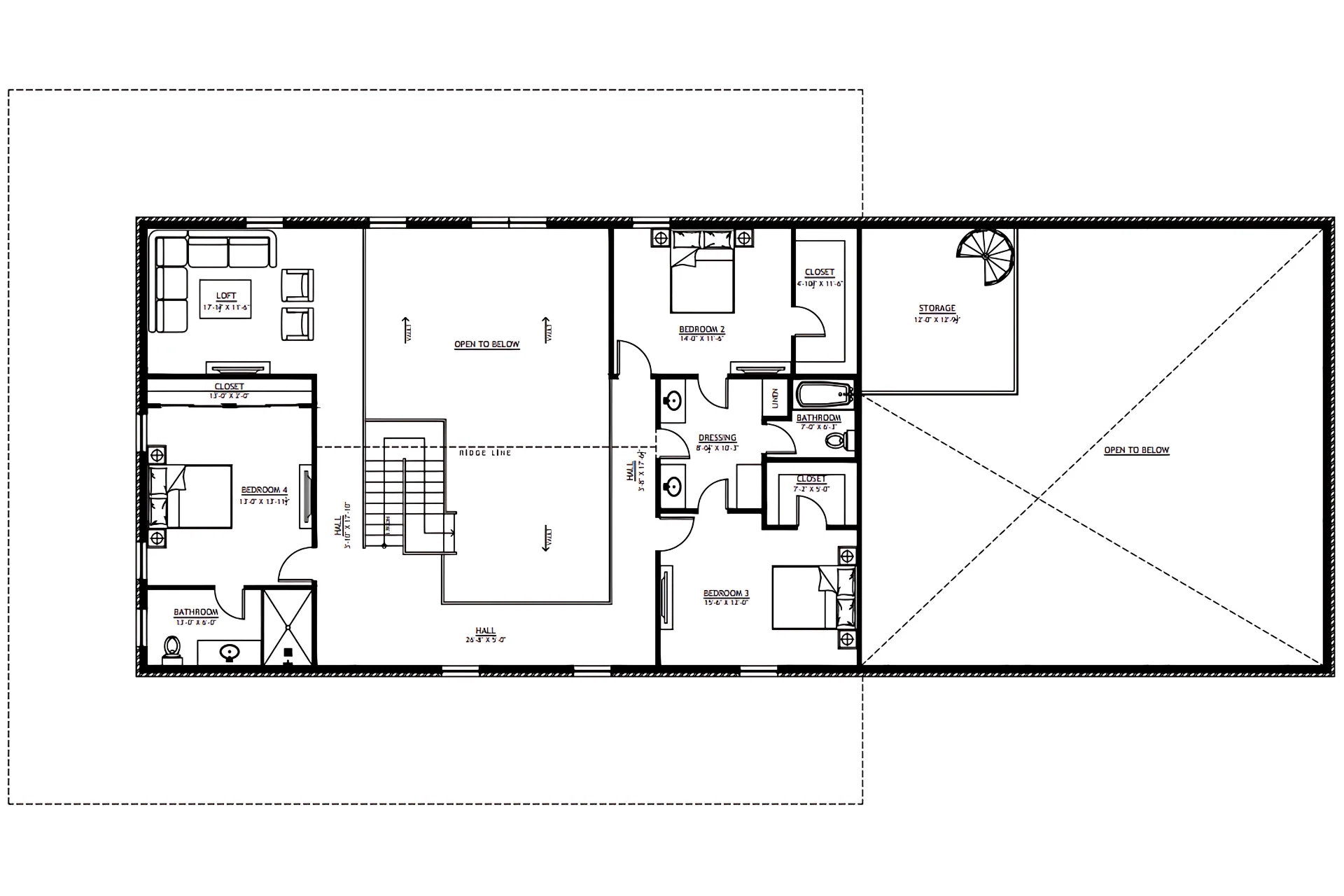 PL-62324 Milford Barndominium House Plan - Image 16