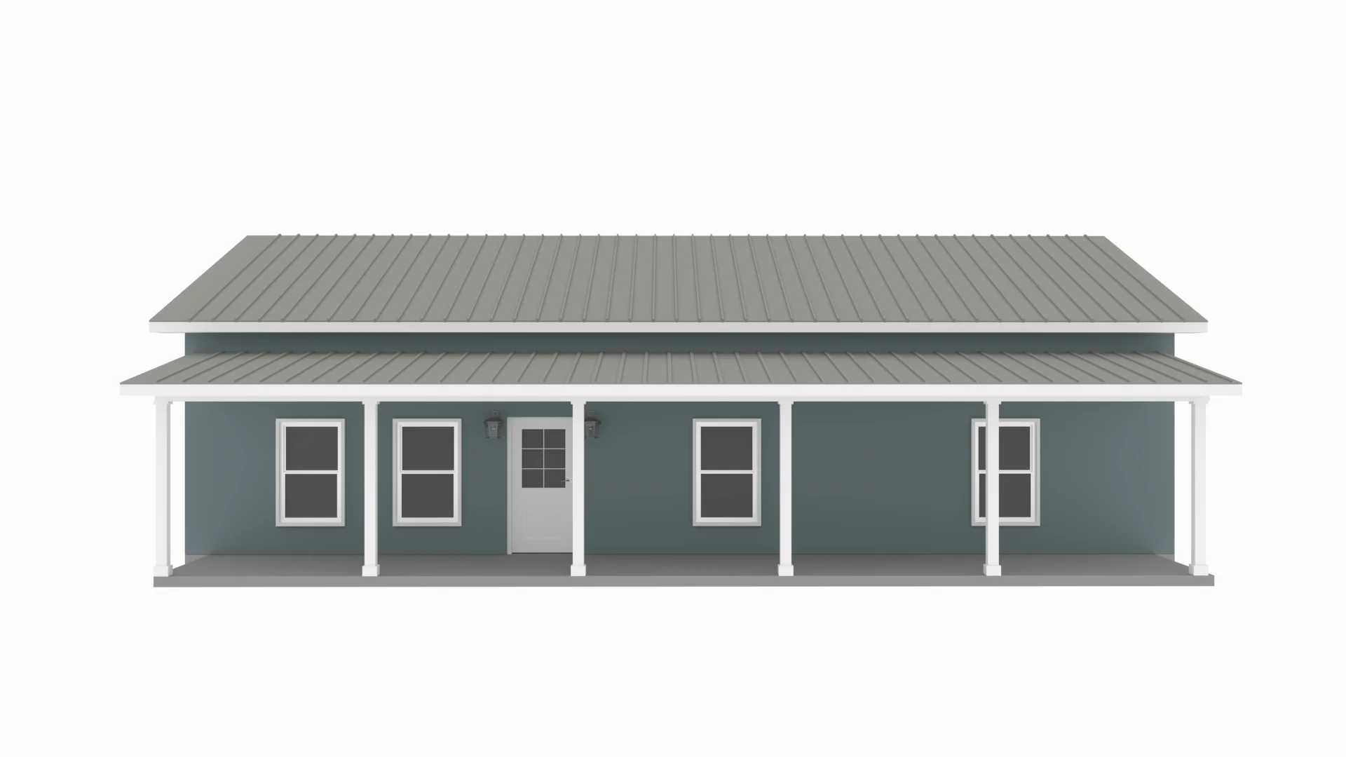 PL-62401 Blaze Barndominium House Plan - Image 4