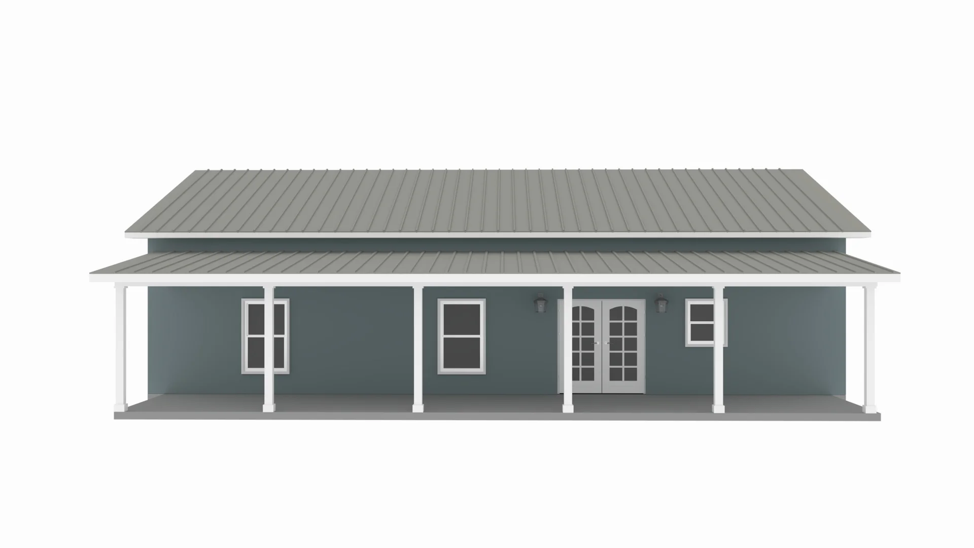PL-62401 Blaze Barndominium House Plan - Image 7