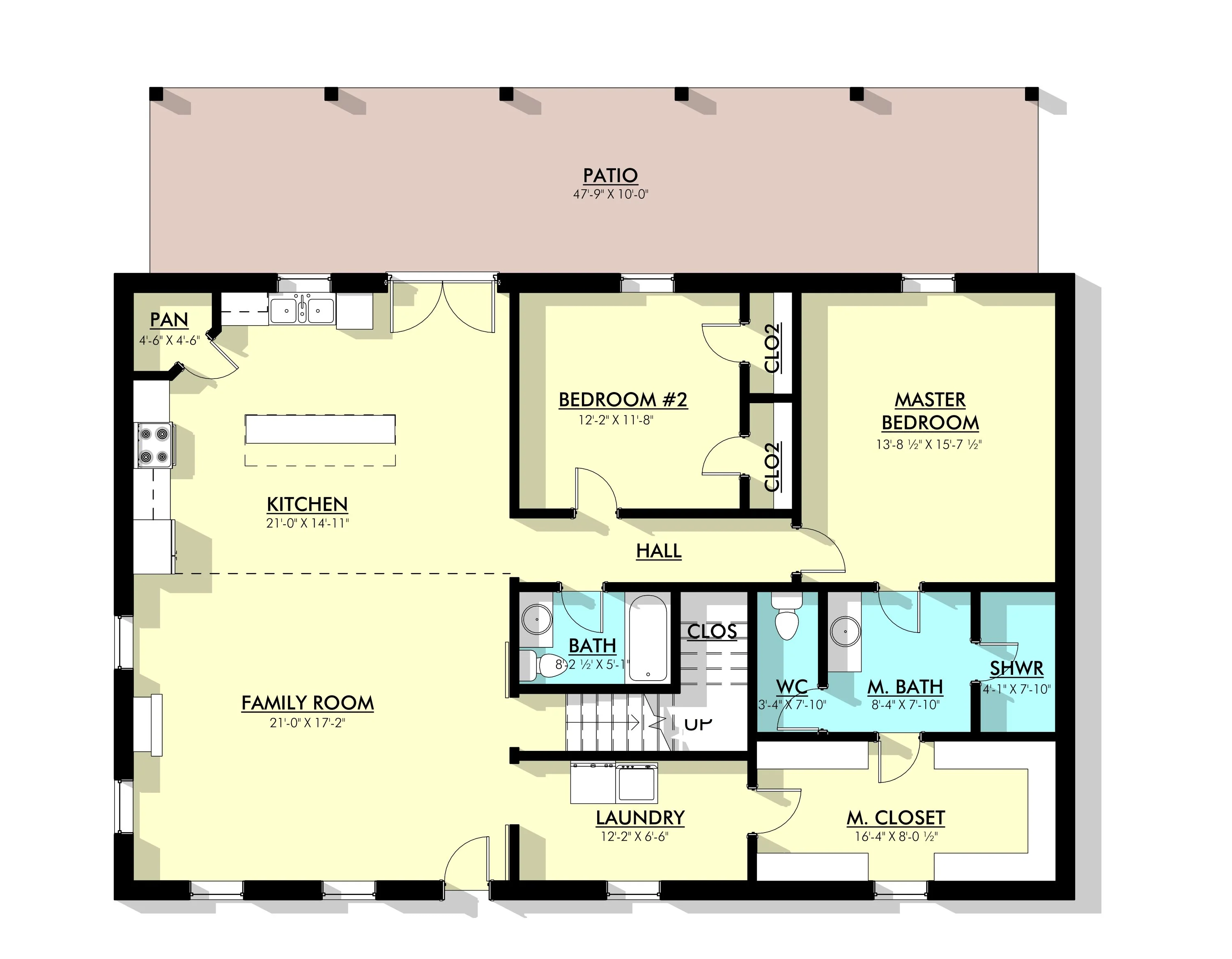 PL-62401 Blaze Barndominium House Plan - Image 8