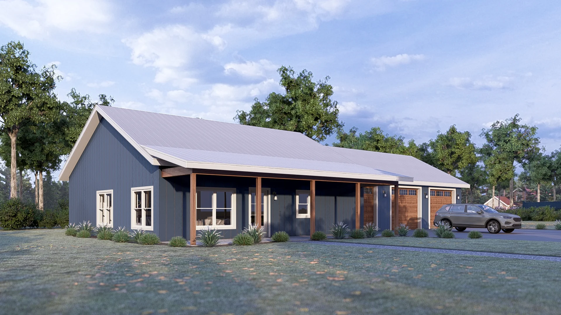 PL-62510 Jordan Barndominium House Plan - Image 4