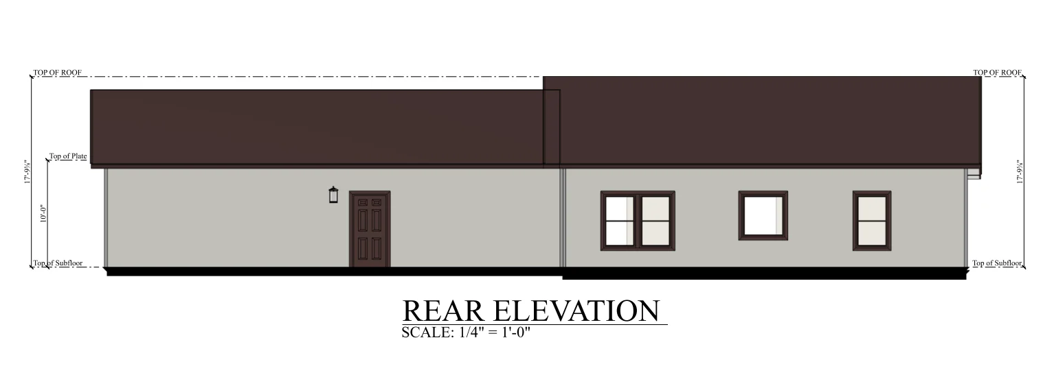 PL-62510 Jordan Barndominium House Plan - Image 7
