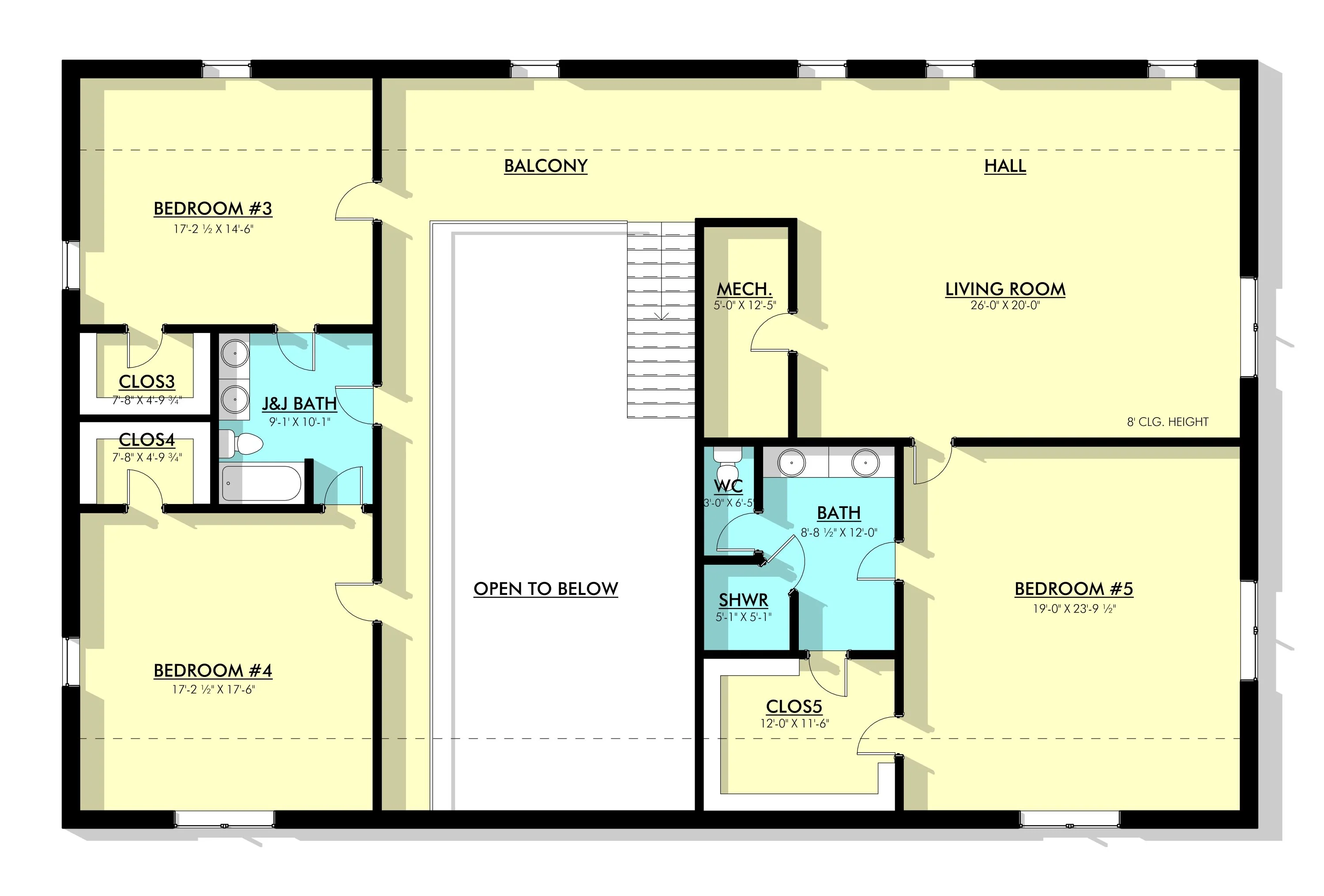 PL-62511 Morgan Barndominium House Plan - Image 16