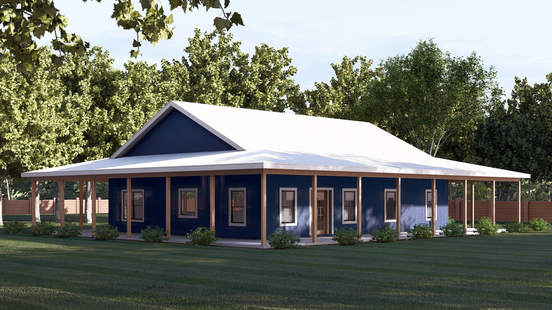 PL-62512 Alexander Barndominium House Plan - Image 4