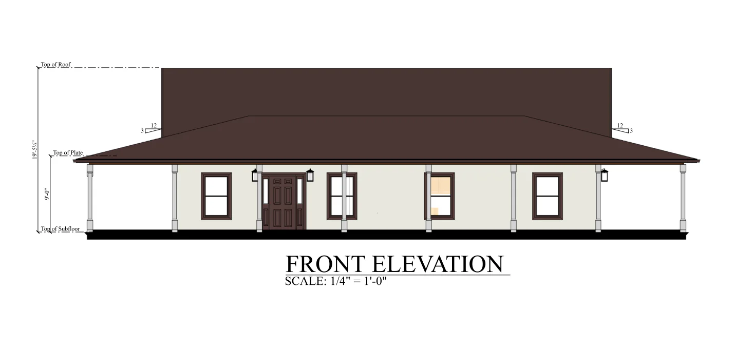 PL-62512 Alexander Barndominium House Plan - Image 5