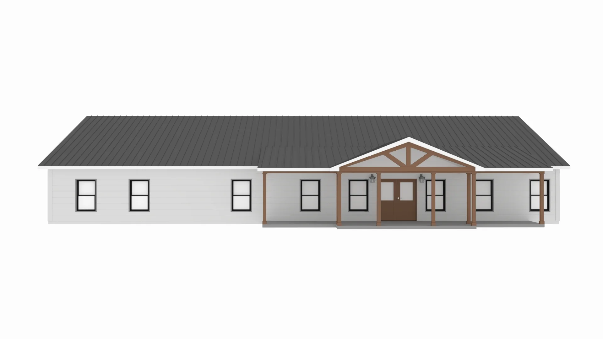 PL-62515 Isabel Barndominium House Plan - Image 7