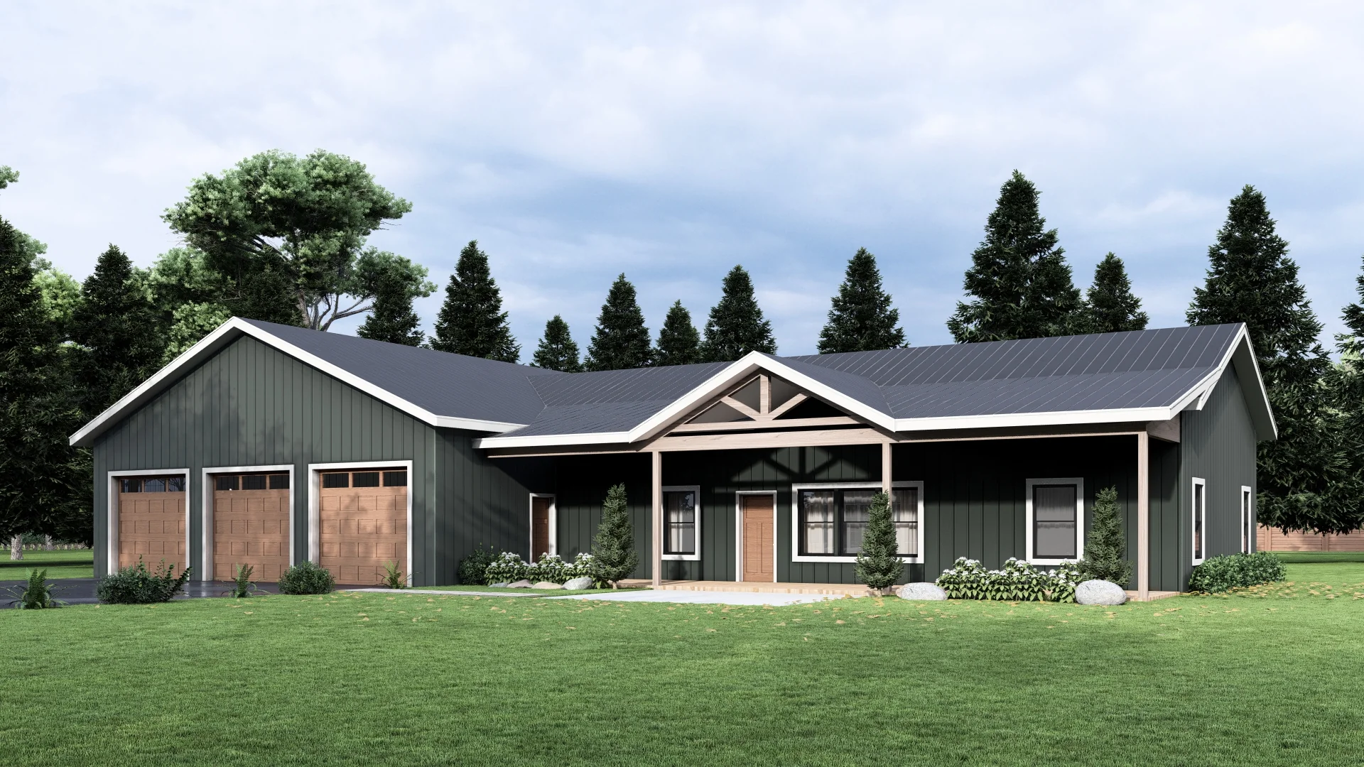 PL-62516 Johnson Barndominium House Plan - Image 5