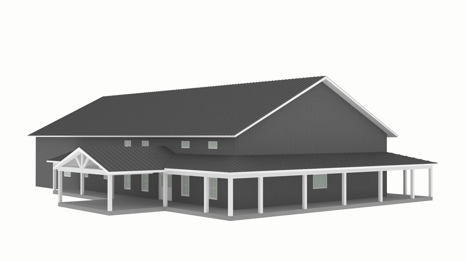 PL-62519-R Ross Barndominium House Plan - Image 6