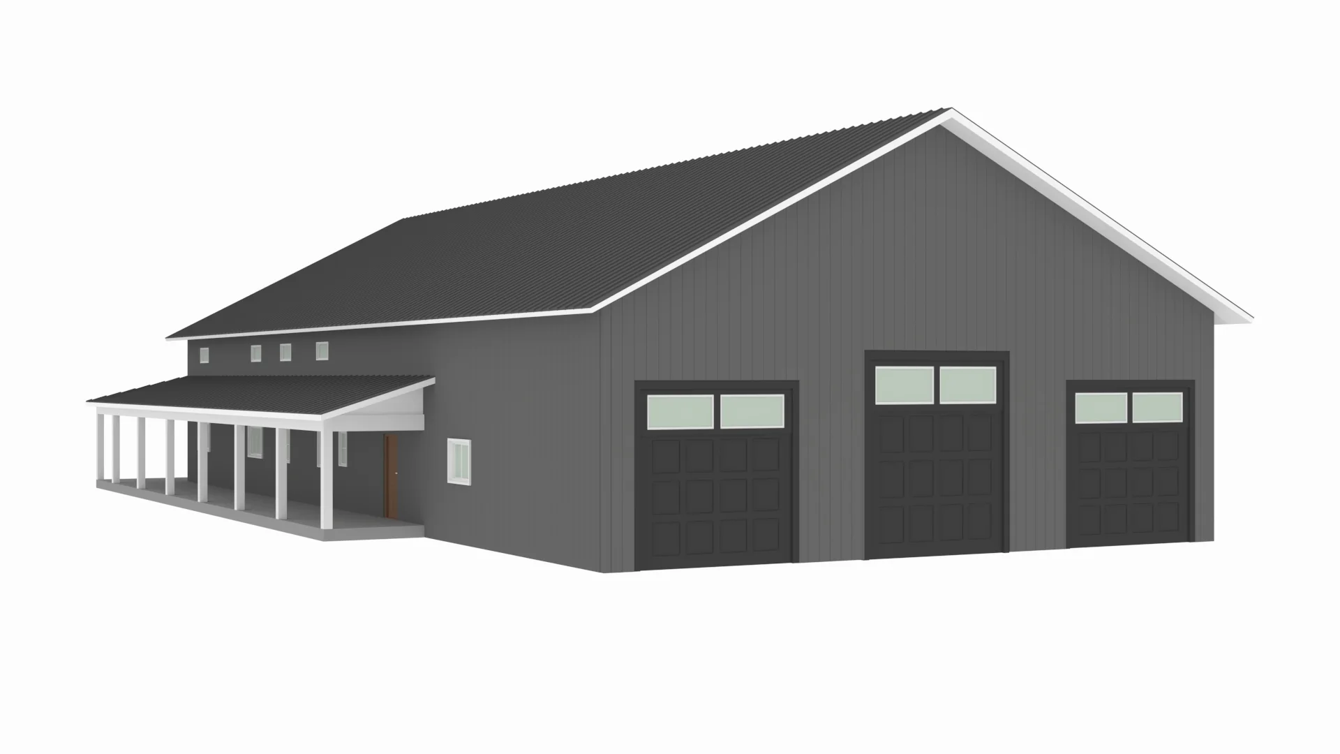 PL-62519-R Ross Barndominium House Plan - Image 8