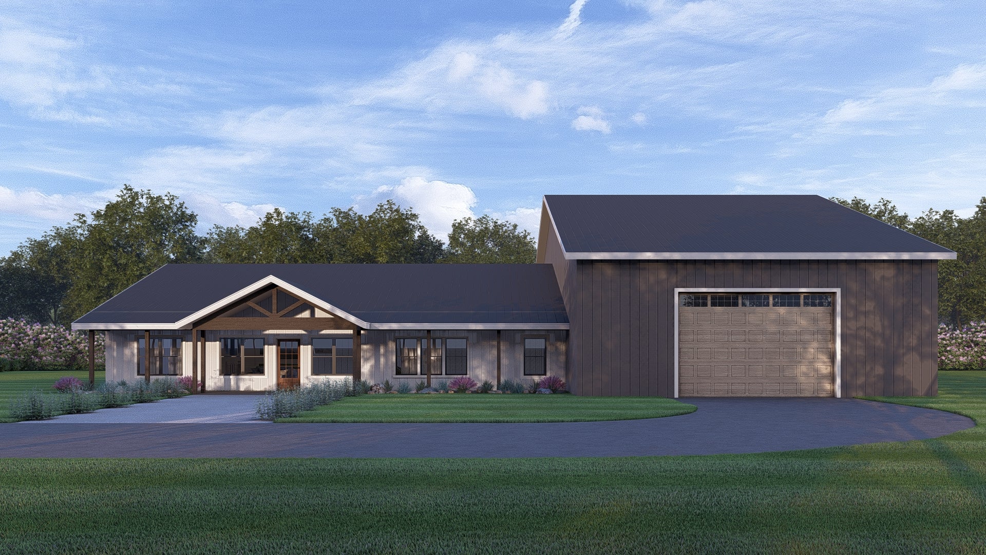 PL-62519 Walter Barndominium House Plan - Image 4