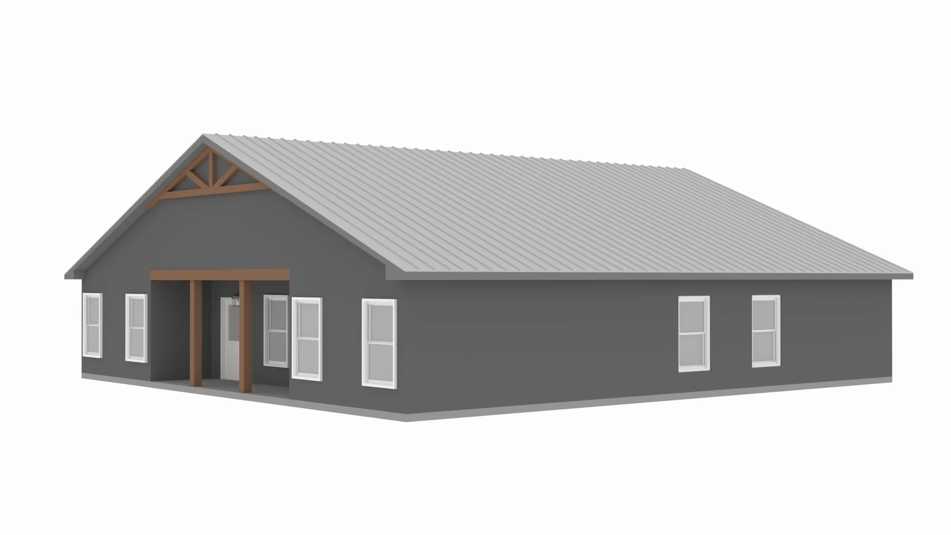 PL-62520 Amelia Barndominium House Plan - Image 4