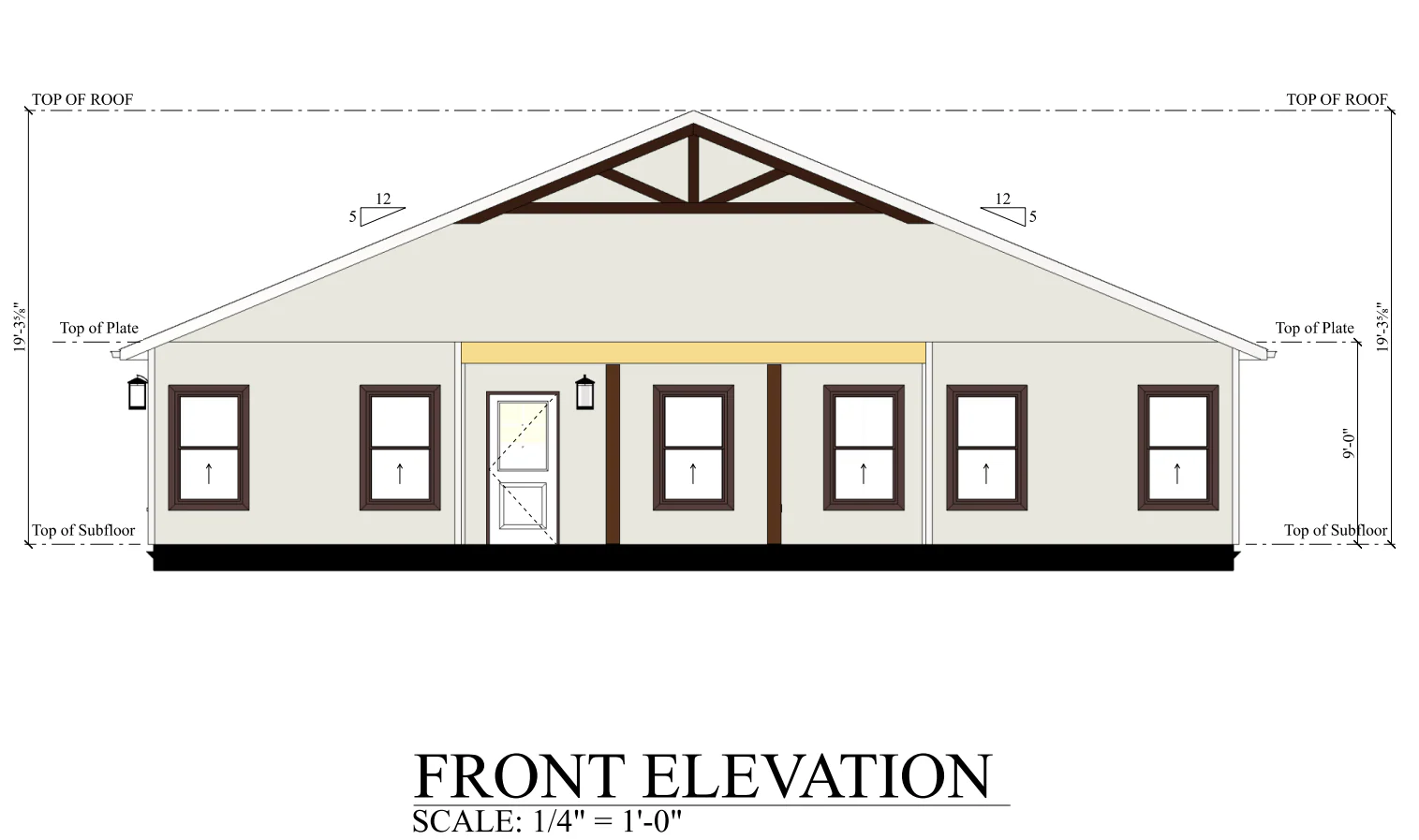 PL-62520 Amelia Barndominium House Plan - Image 8
